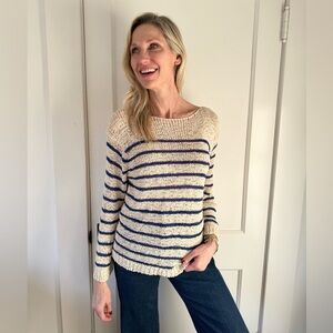 J.CREW ‘Montauk’ Pullover Stripe Sweater